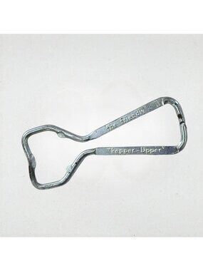 Vintage Dr. Pepper bottle opener "The Friendly Pepper-Upper" Vaughan Chicago, 19